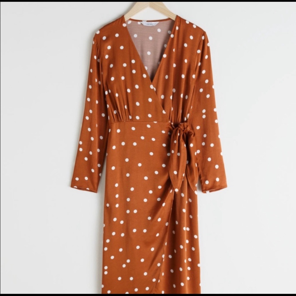 & Other Stories wrap dress